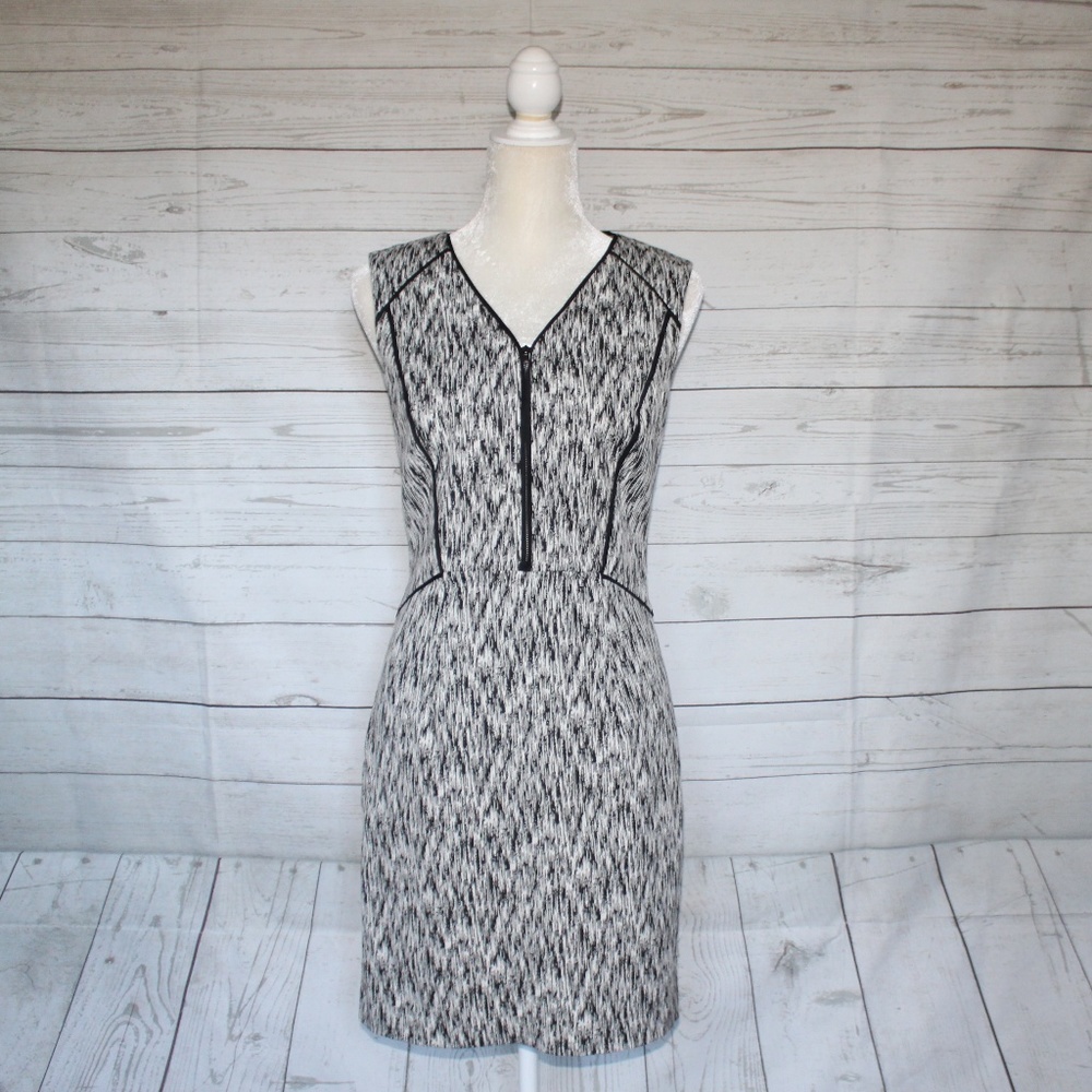 Banana Republic Black and White Dress size 4